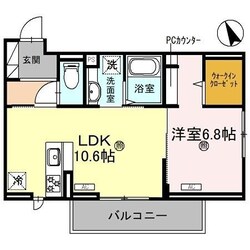 D-PLACE駅南大路の物件間取画像